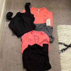 Bundle of 5 Lululemon long sleeve tops!❤️